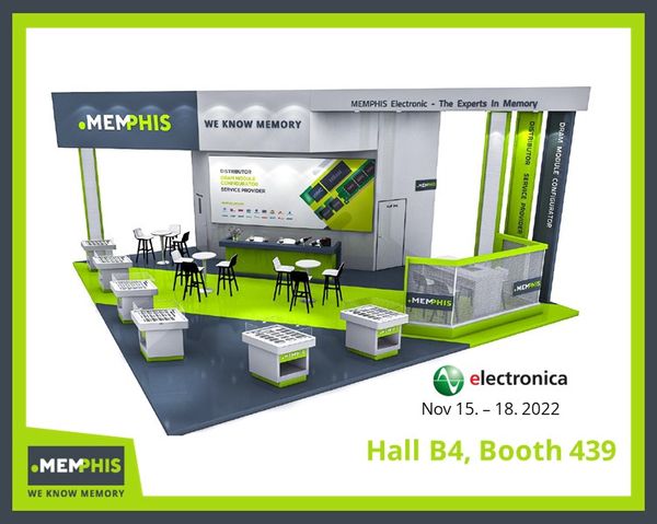 MEMPHIS Electronic Presents the Broadest Memory Product Range at electronica 2002
